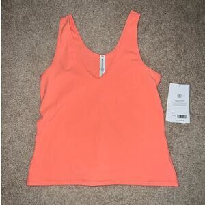 New Athleta womens Transcend Tank Coral size M